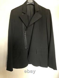 Yohji Yamamoto Pour Homme Jacket with Zipper Detail Sz 2