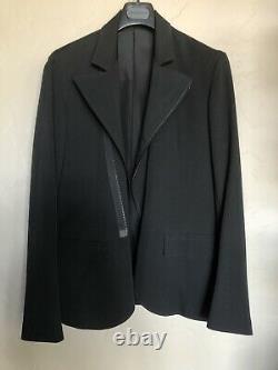 Yohji Yamamoto Pour Homme Jacket with Zipper Detail Sz 2