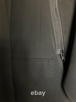 Yohji Yamamoto Pour Homme Jacket with Zipper Detail Sz 2